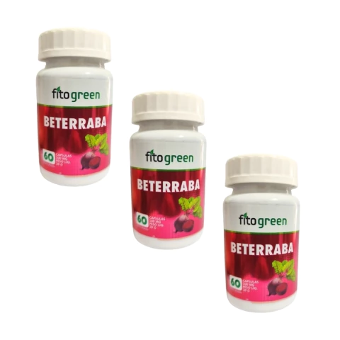 Combo - 3 Beterraba 60 cápsulas 500mg Fitogreen - comprar online