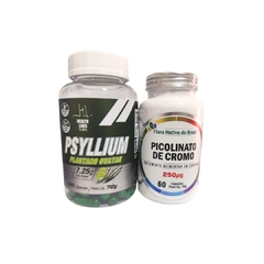 Combo Inibidor de Apetite Psyllium + Picolinato de Cromo cápsulas - comprar online