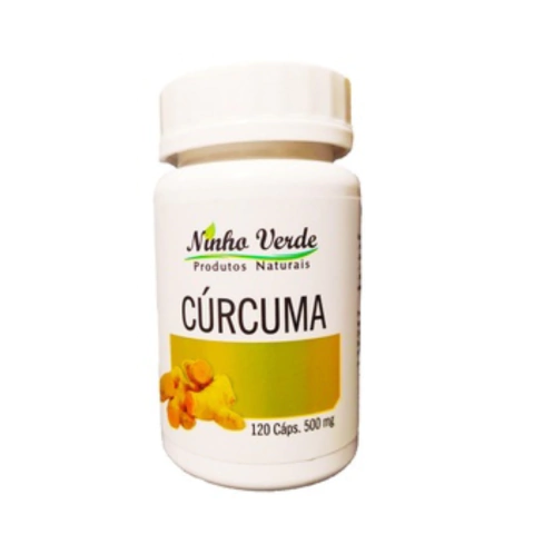 Cúrcuma 500mg 120 cápsulas Ninho Verde