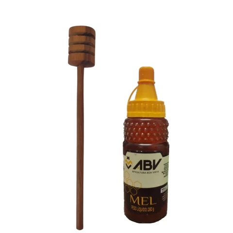 Dosador de Mel Madeira + Mel Puro 280g - comprar online