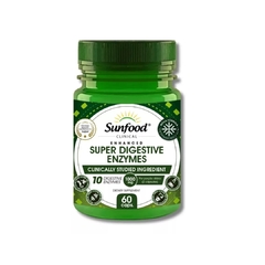 Enzimas Digestivas 60 cápsulas Sunfood