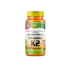 3 Vitamina K2 Menaquinona 60 cápsulas Unilife - Combo para 6 meses - comprar online