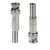 10x Conector BNC Mola e Parafuso para Câmera de Segurança Plug Macho para Vídeo - 5A SEG SHOP - Acessórios para motor basculante placas universal e tudo para seu sistema CFTV