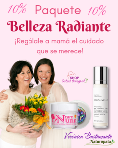 Paquete Belleza Radiante Crema Nunn Care y Renouvelle
