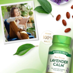 Nature's Truth, Lavender Calm/ Cápsulas de Lavanda - tienda en línea