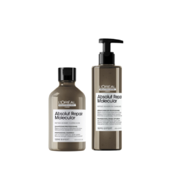 Kit L'oreal Absolut Repair Molecular Shampoo + Serum