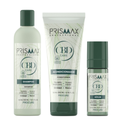 Kit Shampoo 300ml, Acondicionador 200ml y Serum 70ml CBD CARE PRISMAX PROCURE
