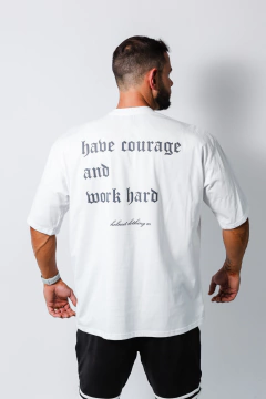 Camisa Oversized Helmet Branca - comprar online