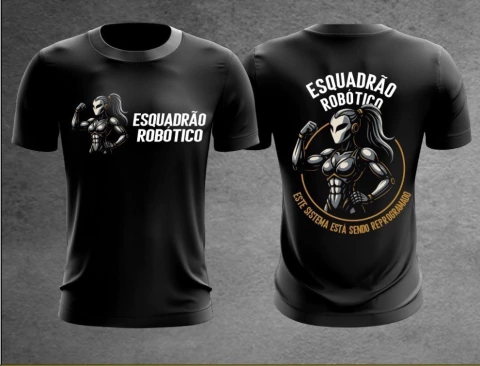 Camisa Esquadrão robótico