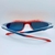 Óculos de Sol Rio Azul Vermelho Laranja Espelhado Proteção UV400 Polarizado - Triunfo Original