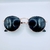 Óculos de Sol Sunset Preto Bronze Metal Proteção UV400