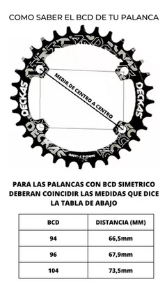DECKAS / BCD 104 SIMETRICO - tienda online