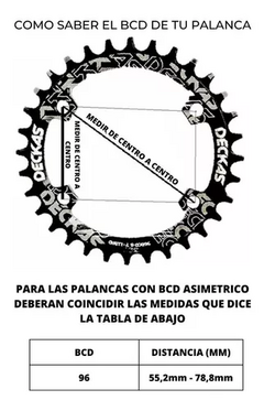 DECKAS / BCD 94 Y 96 SIMETRICO - tienda online