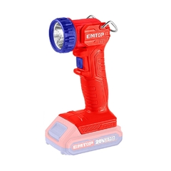 Linterna De Trabajo A Bateria 20v 150 Lumens Emtop Elfl2001