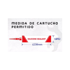 Pistola Aplicadora De Silicona Profesional 9 Pulgadas Emtop - comprar online