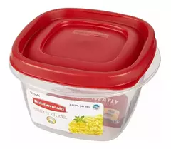 Contenedor Rubbermaid Easy Find Lids 473ml Original Usa