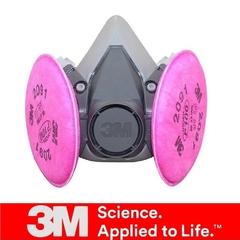 Semimascara 3m 6200 + Filtros 2091 Particulas