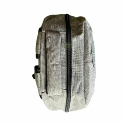 Mochila Porta Notebook Reforzada Urbana Gris Acolchonada en internet