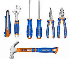 Set Martillo Pinza Llave Destornillador Wadfow Whs5307 - comprar online