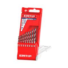 Juego De Mechas Ar Hss 4341 9 Pzs 2 A 10mm Emtop Etdbb11095