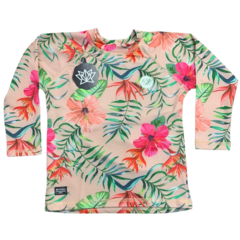 Remera Uv50 Niños Origami Lycra 3 A 4 Años