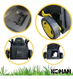 Konan Cortadora pasto Cesped 1600w 1hp Con Bolsa 38 Cm - tienda online