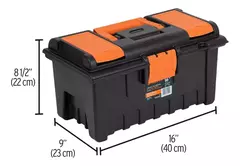 Caja De Herramientas Truper Plástica 16 PLG 11141 - comprar online