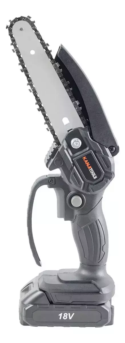 Mini Motosierra Inalámbrica 18v 500w Kanji Tools Kjt-pp181gb Color Negro