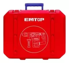 Rotomartillo Sds Plus 1500w 850rpm 4000bpm 5.5j Emtop Color Rojo Y Azul en internet
