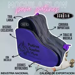 Mochila Porta Patines Scooter Italy Flow - HURLINBOX