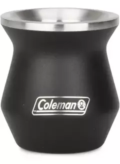 Mate De Acero Termico + Bombilla Plana De Acero - Coleman - HURLINBOX