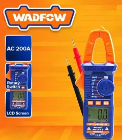 Pinza Amperimetrica 200 Amper Wadfow Wdm6501 - HURLINBOX