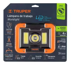 Imagen de Reflector Led Recargable Usb 1000 Lumens Truper