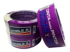 Cinta De Papel Enmascarar P/ Pintor 36 Mm X 40m - Doble A