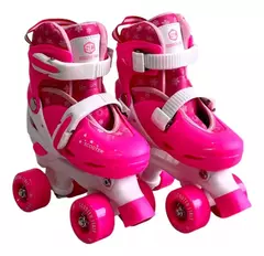 Patines Scooter Italy Quads Kids 4 Ruedas Ajustables - comprar online