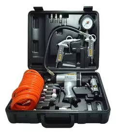 Kit Llave Pistola De Impacto + Medidor 27 Pzs Konan Kki/02 en internet