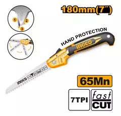 Serrucho Sierra De Poda Plegable 180mm 7 Ingco Hfsw18028c en internet