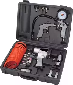Kit Llave Pistola De Impacto + Medidor 27 Pzs Konan Kki/02 - comprar online