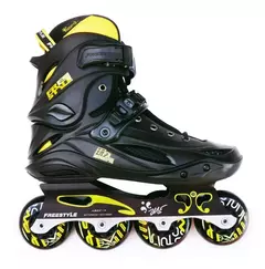 Rollers Annezi Freestyle Street Black Aluminio Freeskate 4x80 - comprar online