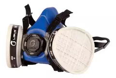 Kit Semimascara Libus 9211 + Filtros Gv01 Organicos Pintura + Prefiltros + Retenedores