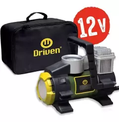 Compresor 12v De Aire Mini Portátil Con Luz Led Driven AC1160