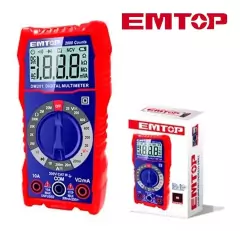 Multimetro Digital Pantalla Lcd 600v Tester Emtop 16002