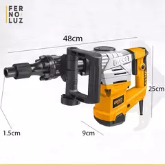 Martillo Demoledor Electrico 1300w 20j Con Maletin Ingco - comprar online