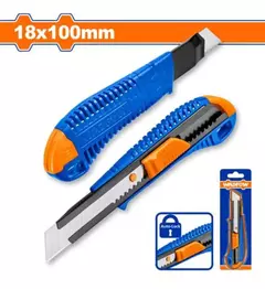 Cutter Profesional 18 X 100 Mm Pulsador Plano Wadfow Wsk3913 en internet