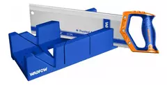 Inglete Con Guia De Corte Serrucho 12 300mm Wadfow Whw2112