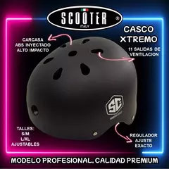 Casco Scooter Italy Freestyle Adulto Regulable - tienda online