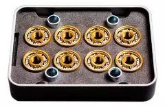 Set 8 Rulemanes Titanio Para Skate Rollers Oh! Clock Titan - comprar online