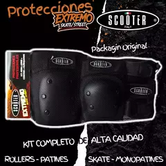 Kit Protecciones Profesional Roller Skate Scooter Italy - HURLINBOX
