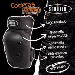 Kit Protecciones Profesional Roller Skate Scooter Italy