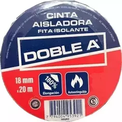 Cinta Aisladora Doble A 18mm X 20m